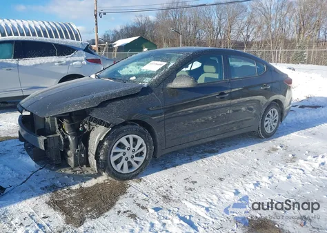 2020 Hyundai Elantra Se z USA, uszkodzony, nr VIN 5NPD74LF7LH593450
